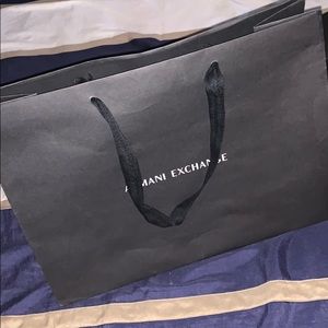 Large Armani Exchange Gift Bag